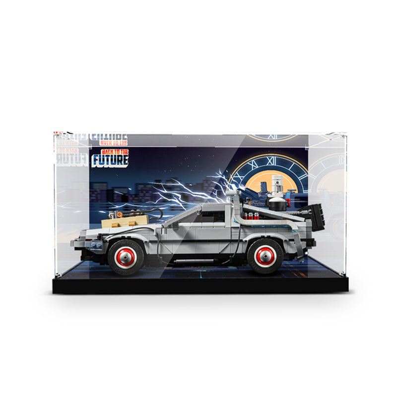 Display Case for Back to the Future Time Machine 10300