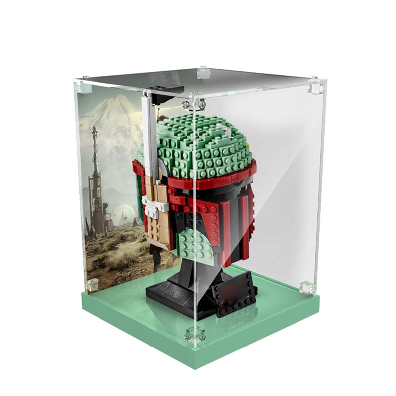 Display Case for Boba Fett Helmet 75277