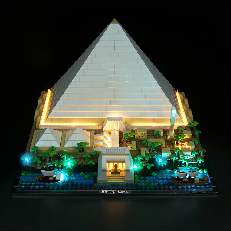 LED Kits for Cheops-Pyramide 21058