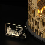 LED Nameplate for Colosseum 10276