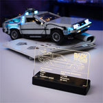 LED Nameplate for Back to the Future Time Machine 10300