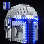 LED Kits for Mandalorian Helmet 75328