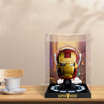 Display Case for Iron Man Helmet 76165