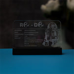 LED Nameplate for R2-D2 (75308)