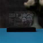 LED Nameplate for Tree House 21318