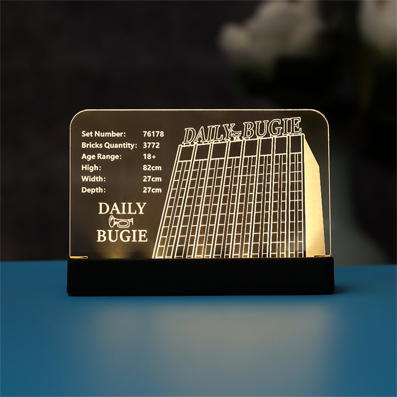 LED Nameplate for Daily Bugle 76178