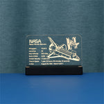 LED Nameplate for Space Shuttle Discovery 10283