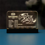 LED Nameplate for 1989 Batwing (76161)