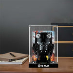 Display Case for TIE Fighter Pilot Helmet 75274