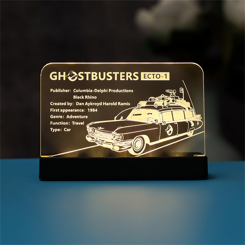 LED Nameplate for Ghostbusters ECTO-1 (10274)