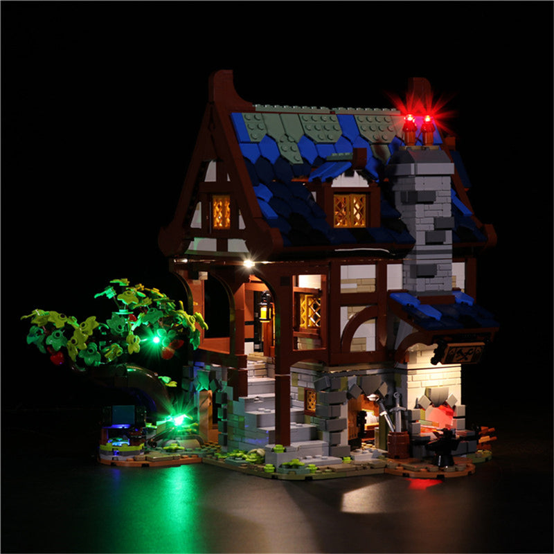 LED Kits for Medieval Blacksmith 21325