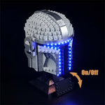 LED Kits for Mandalorian Helmet 75328