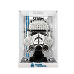 Display Case for Stormtrooper Helmet 75276